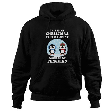 Discover Christmas pajama Hoodies powered by Penguins
