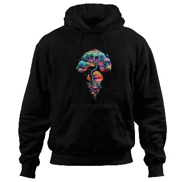 Discover psychedelic Nature illustration Hoodies