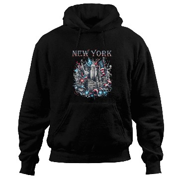 Discover New York Christmas Spirit Hoodies