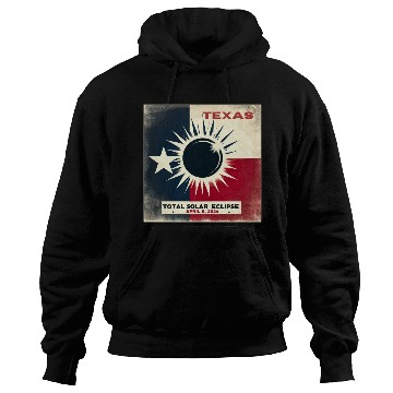 Discover Texas Total solar eclipse 2024 Hoodies