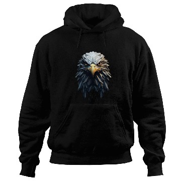 Discover Geometric Eagle Animation Hoodies