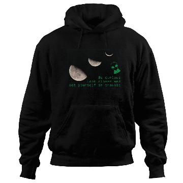 Discover Be Curious, Take a Closer Look at the Moon Hoodies