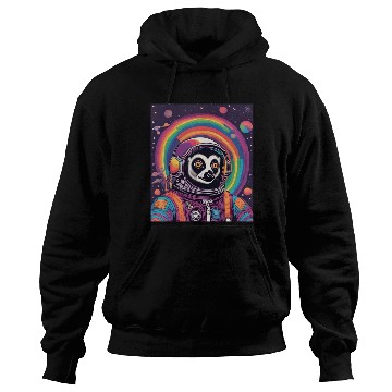 Discover Psychedelic Lemur Astronaut Hoodies