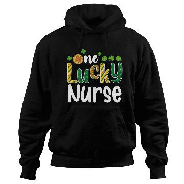 Discover One Lucky Nurse St Patrick's Day Hoodies