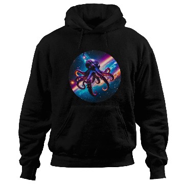 Discover Space Octopus Hoodies