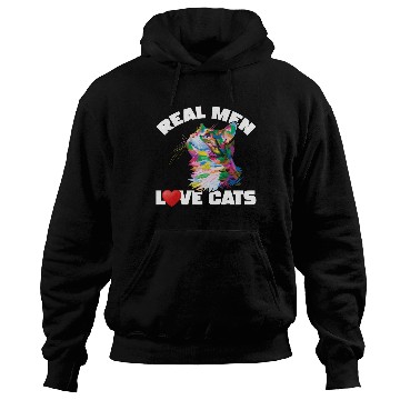 Discover Real Men Love Cats Hoodies