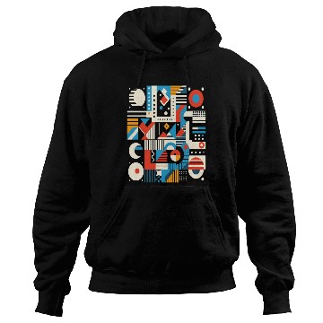Discover Overlapping geometric shapes Hoodies