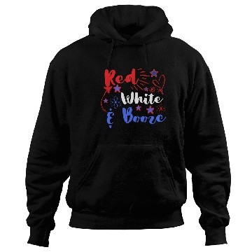 Discover Red white and booze. Hoodies