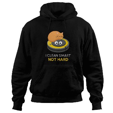 Discover I Clean Smart Cat Kitten Robot Vacuum Hoodies