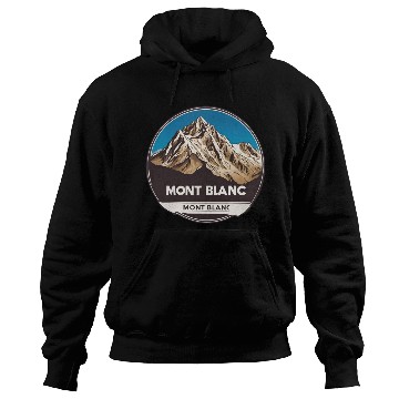 Discover Mont Blanc logo Hoodies