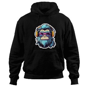 Discover Ape Monkey Illustration Hoodies