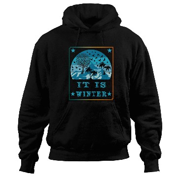 Discover vecteezy winter is magic Hoodies design