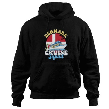 Discover Denmark Cruise Squad Family Vacation Trip Hoodies