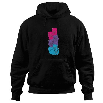 Discover Androgynous Flag Pride Lgbtq Cute Capybara Hoodies