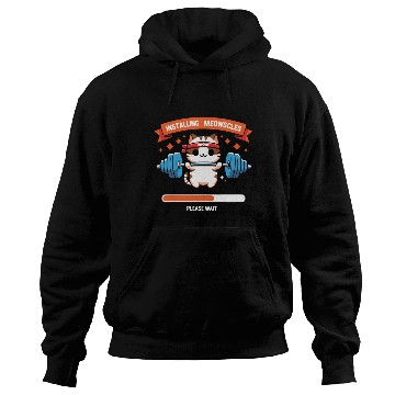 Discover Meowscle Gym Workout Cat ,Installing meowscles Hoodies