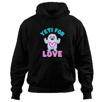 Discover Yeti for Love Funny Valentines Day Hoodies