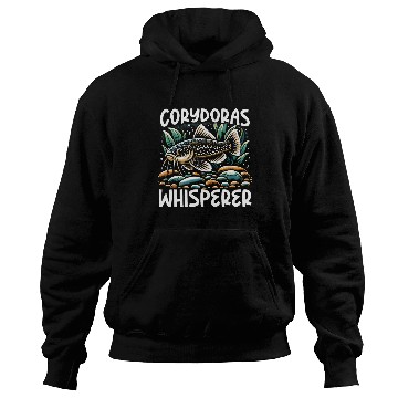 Discover Corydoras Catfish Fish Lover Freshwater Aquarium Hoodies