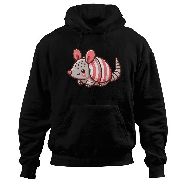 Discover Playful Armadillo Cartoon Hoodies