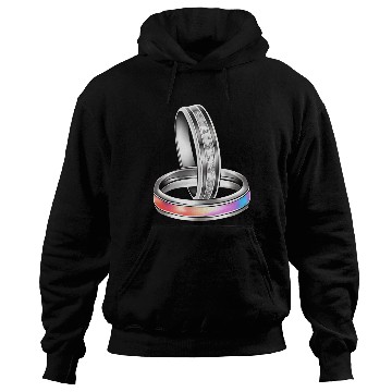 Discover Interlocking Rings Jewelry Wedding Bands Hoodies