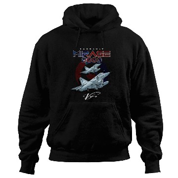 Discover Dassault Mirage 2000 French Vintage Multi-Role Fig Hoodies