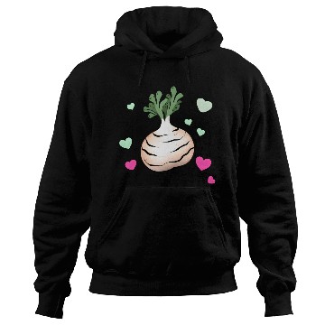 Discover Turnip Love Valentine's Day Hearts Hoodies
