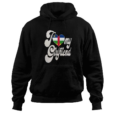 Discover CAI Love My Central African Girlfriend Hoodies