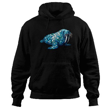 Discover Serene Seas Walrus Hoodies