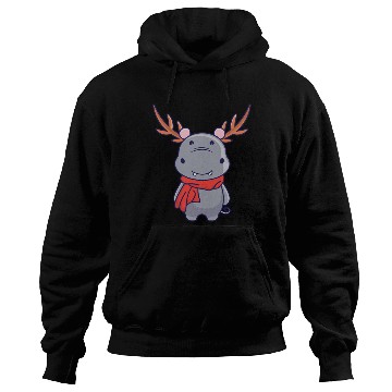 Discover Deer or Hippo Hoodies