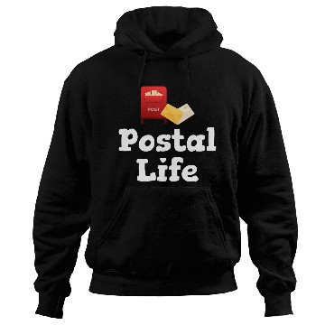 Discover Postal Life Funny Worker Postman Mailman Letter Hoodies