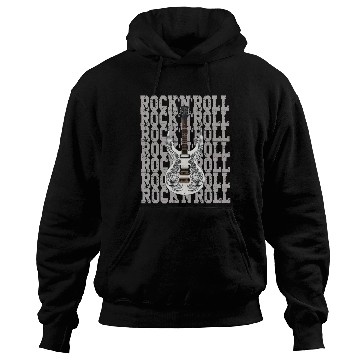 Discover Rock and Roll Guitar Wings Hoodies