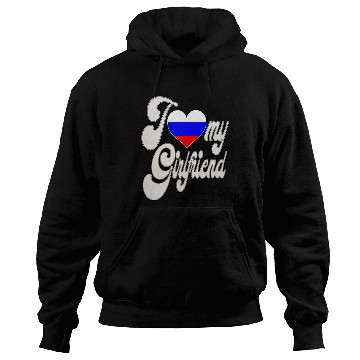 Discover RussiaI Love My Russian Girlfriend Hoodies