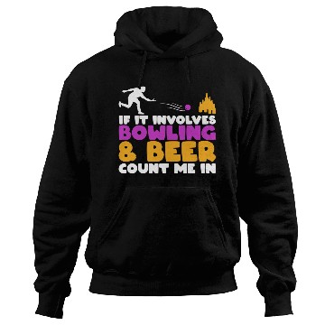 Discover Beer Bowling Lover Hoodies