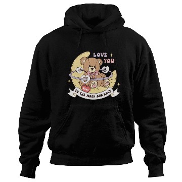 Discover Cute Valentine's Day Teddy Bear Hoodies