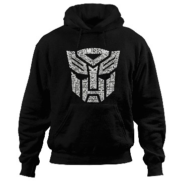 Discover Trans formers Autobots Comics Typography Hoodies