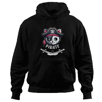 Discover Gasparilla Cat Pirate 3.14 Pi Day Math Science Hoodies