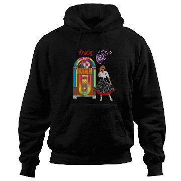 Discover Rock and Roll Vintage Jukebox Hoodies