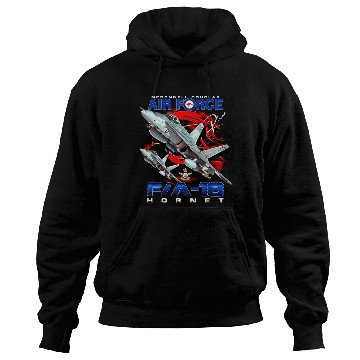 Discover RAAF Australian Air Force FA18 Hornet Fighterjet Hoodies