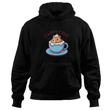 Discover Cappyccino Capybara Coffee Cappuccino Hoodies