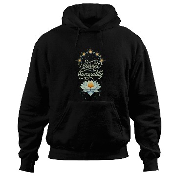 Discover Luminous Lotus Serenity Hoodies