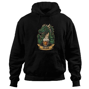 Discover Irish Dragon St Patricks Day Hoodies
