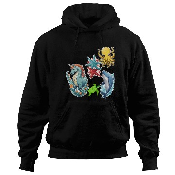 Discover Deep ocean life Hoodies