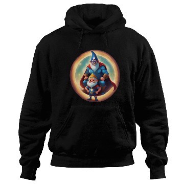 Discover A Father's Day Gnome as a superhero dad Hoodies
