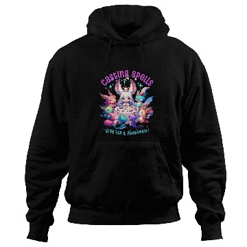 Discover Casting spells with friendship & tea Hoodies