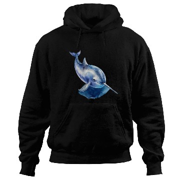Discover Narwhal Whale Hoodies