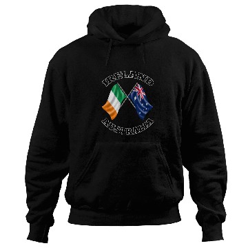 Discover Irish Australian Ireland and Australia Flags Hoodies