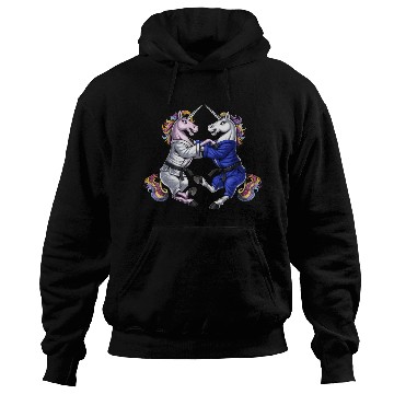 Discover Unicorns Jiu-Jitsu Wrestling Hoodies