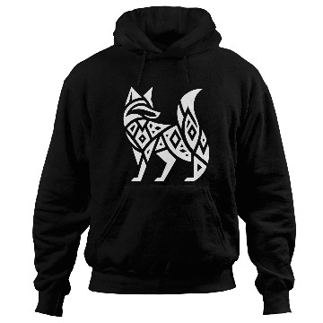 Discover Elegant Fox In T Tattoo Style Hoodies