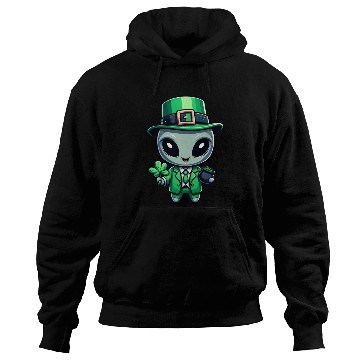 Discover St. Patrick's Day Alien Extraterrestrial Hoodies