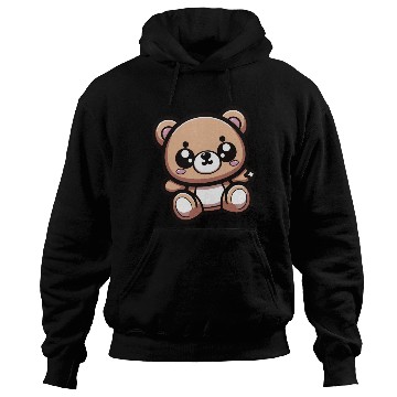 Discover Cute Kawaii Teddy Bear 1 Hoodies