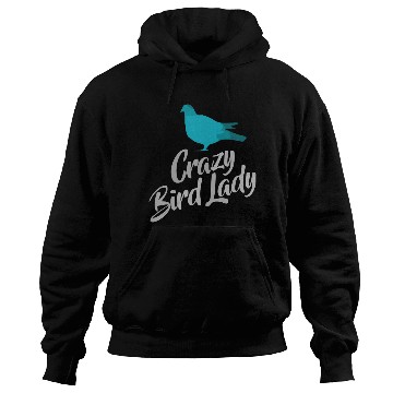 Discover Crazy Bird Lady Hoodies